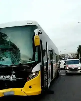 Two killed after Eldo Coaches bus collide with car in Durban CBD