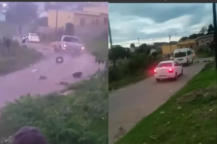 Watch: Two cops injured as crowd try to free murder suspect in Chatsworth