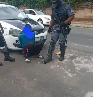 Firearm thief released on a warning by the police