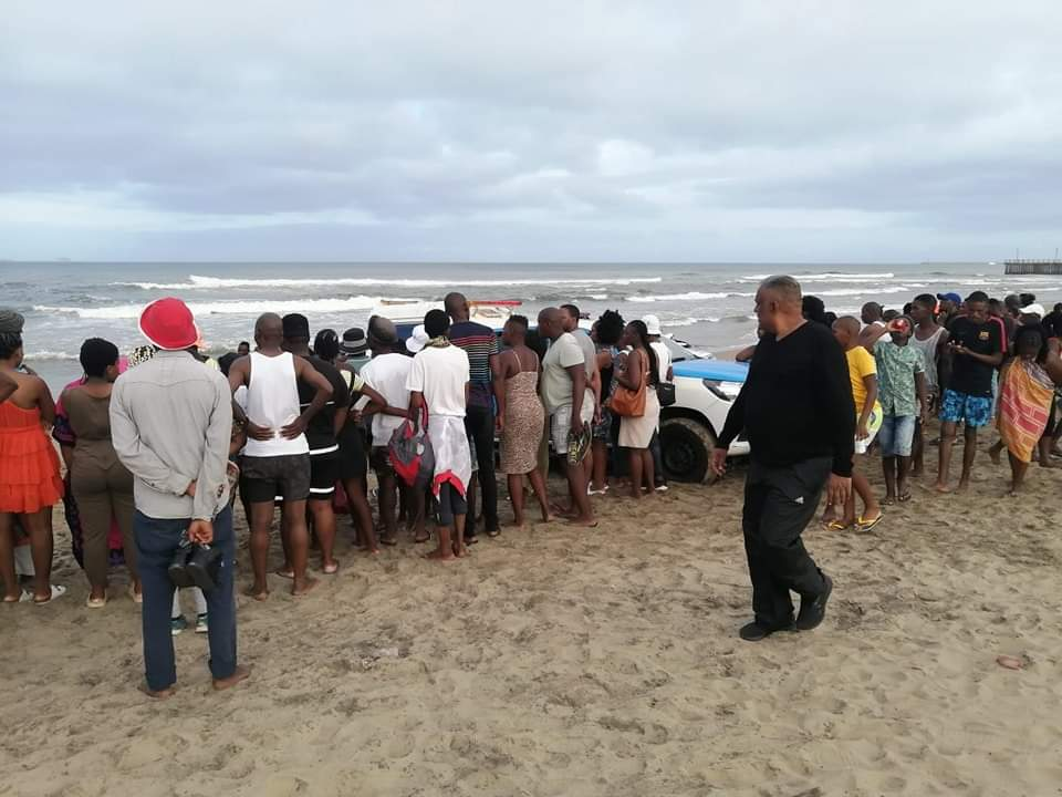Three dead after freak wave sweeps beach goers against pier at Durban North Beach