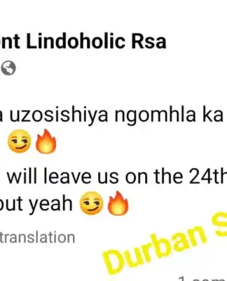 Mampintsha death prediction