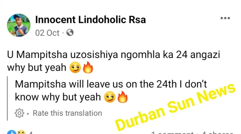 Facebook user correctly predicted Mampintsha’s death back in October