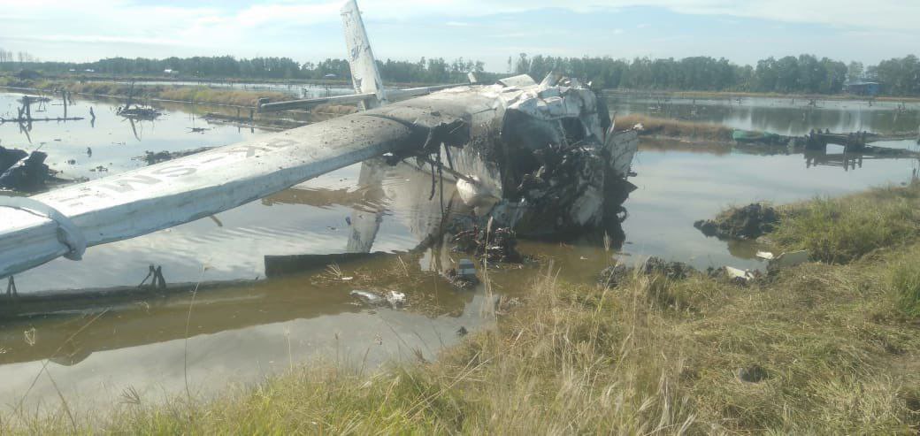 Sam air plane crash