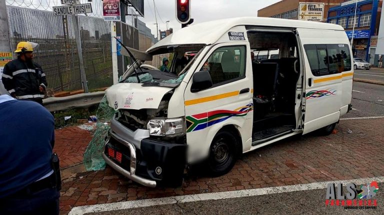 Taxi Collision in Durban CBD Injures 15 in Early Morning Crash