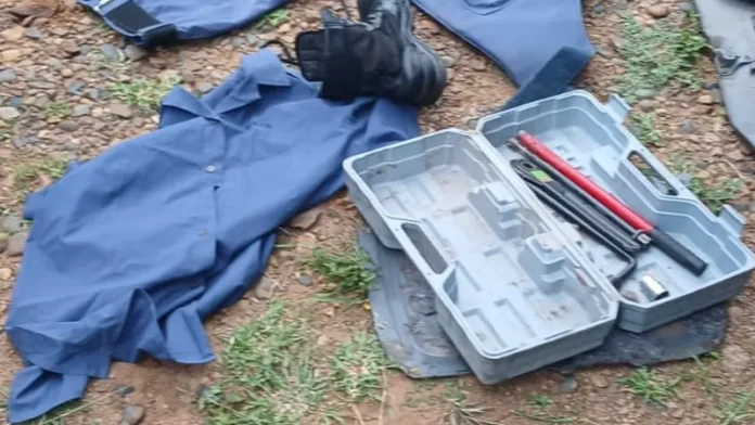 Eight-men-caught-with-police-uniform-and-bullet-proof-vests-were-arrested-in-Jozini-town-Picture-SAPS