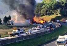 {VIDEO} Super Accident In Pietermaritzburg N3