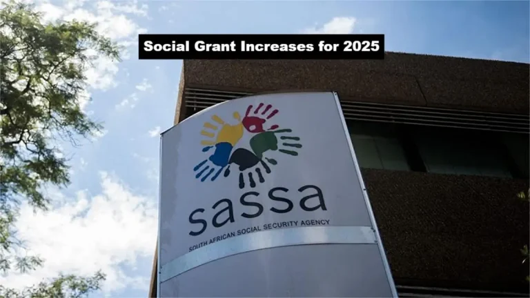 Social Grant Increases for 2025 and Extension of SRD Grant Until March 2026