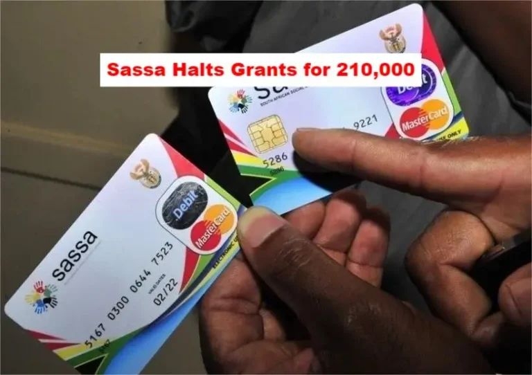 Sassa Halts Grants for 210,000 in Major Fraud Crackdown Sassa Halts Grants for 210,000 in Major Fraud Crackdown